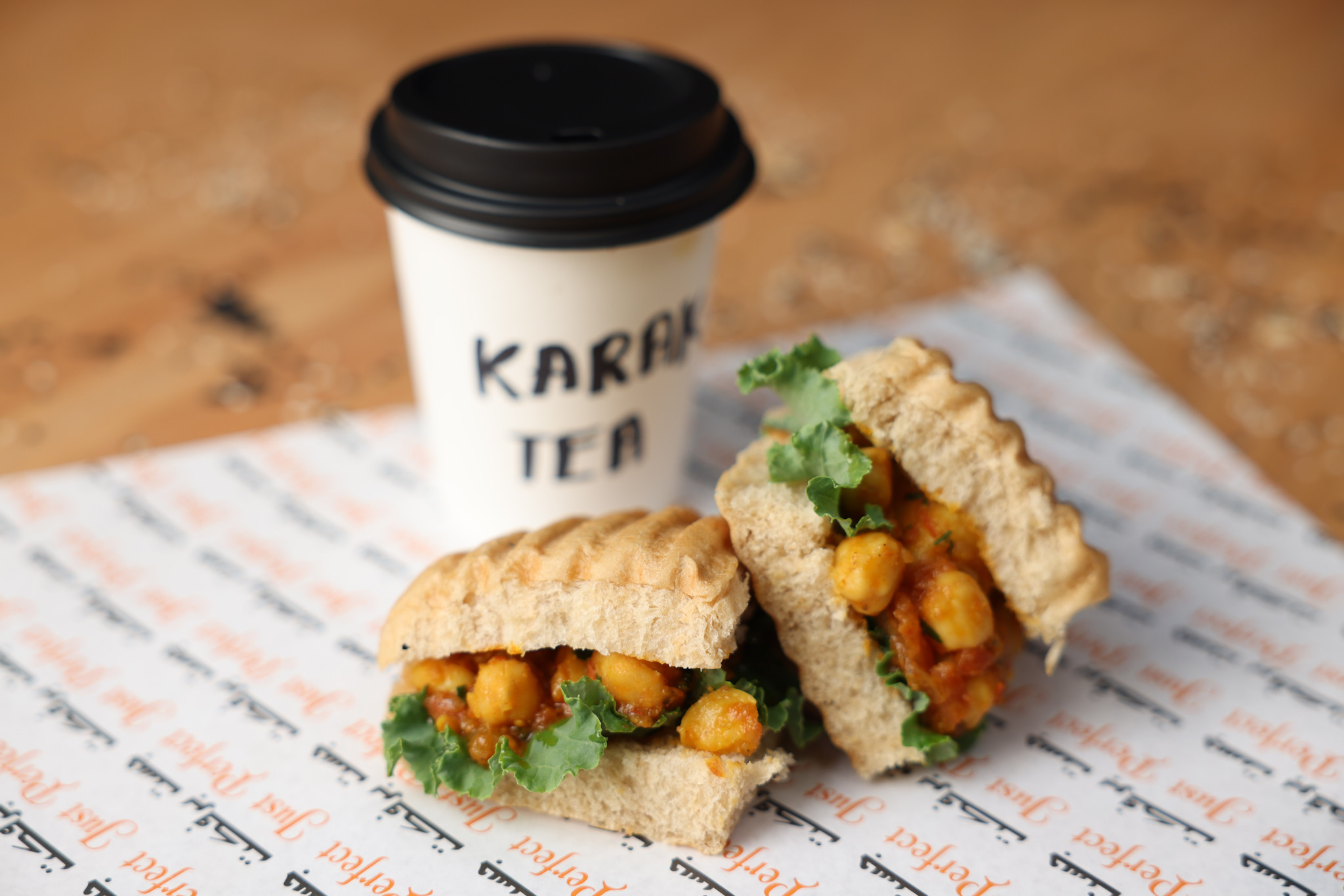 BUN CHANA POTATO+KARAK