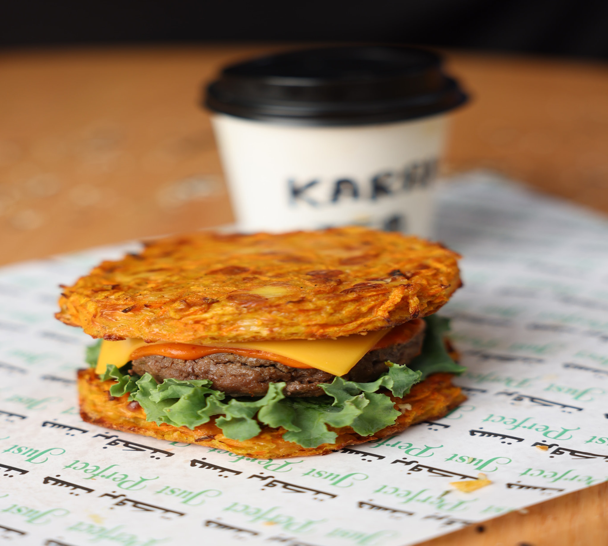 CARROT BEEF BURGER+KARAK (MAX 30MINS)