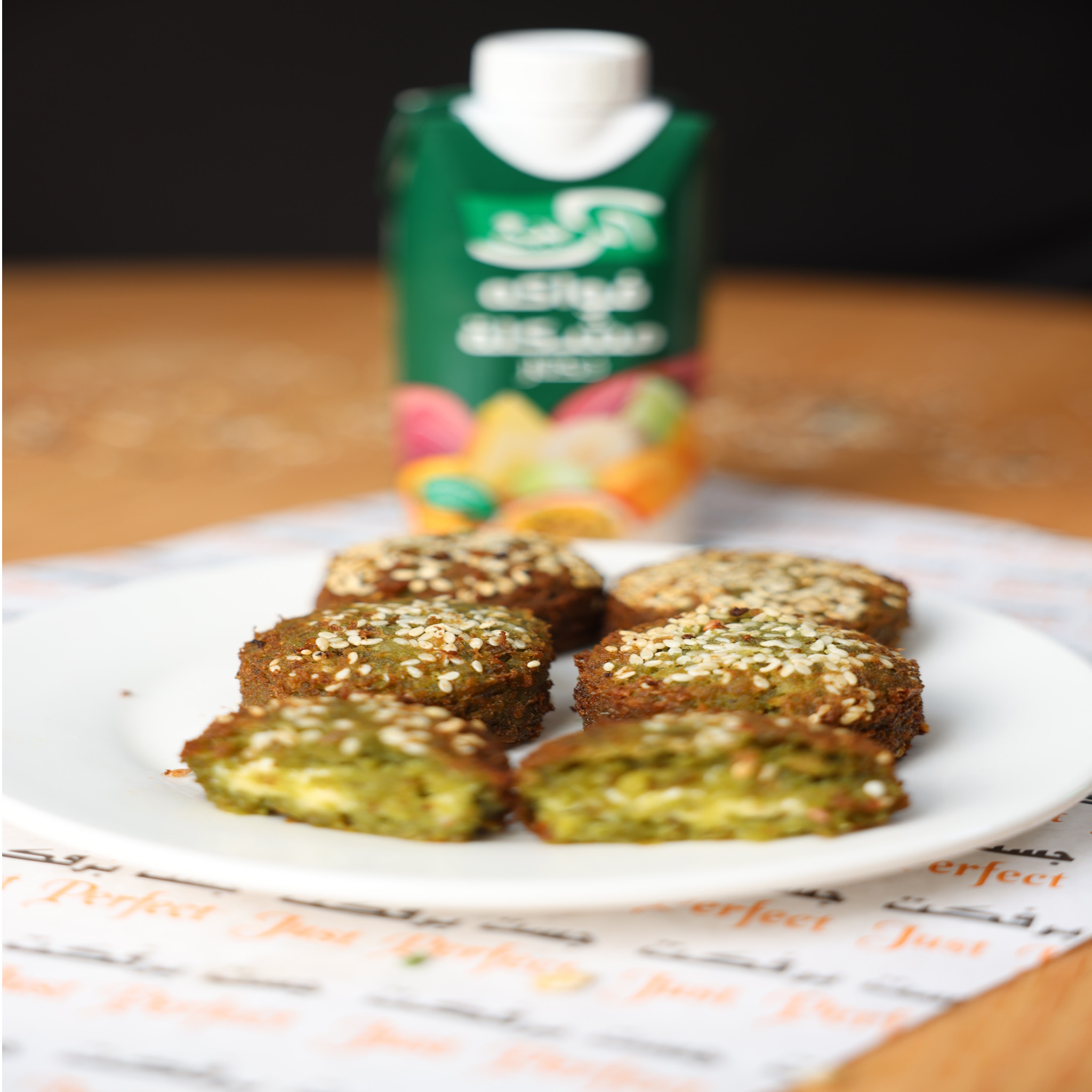 FALAFEL CHEESE PLATTER+ALRABIE (MAX 30 MINS)