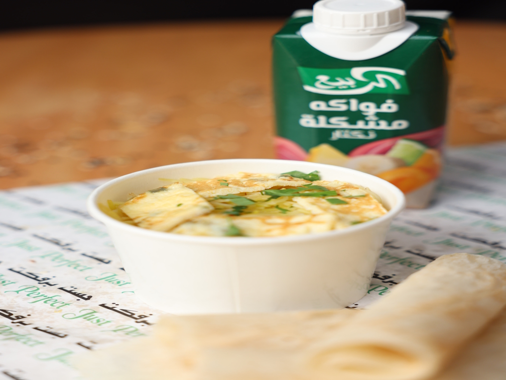 BALALEAT WITH EGG+ALRABIE (MAX 20 MINS)