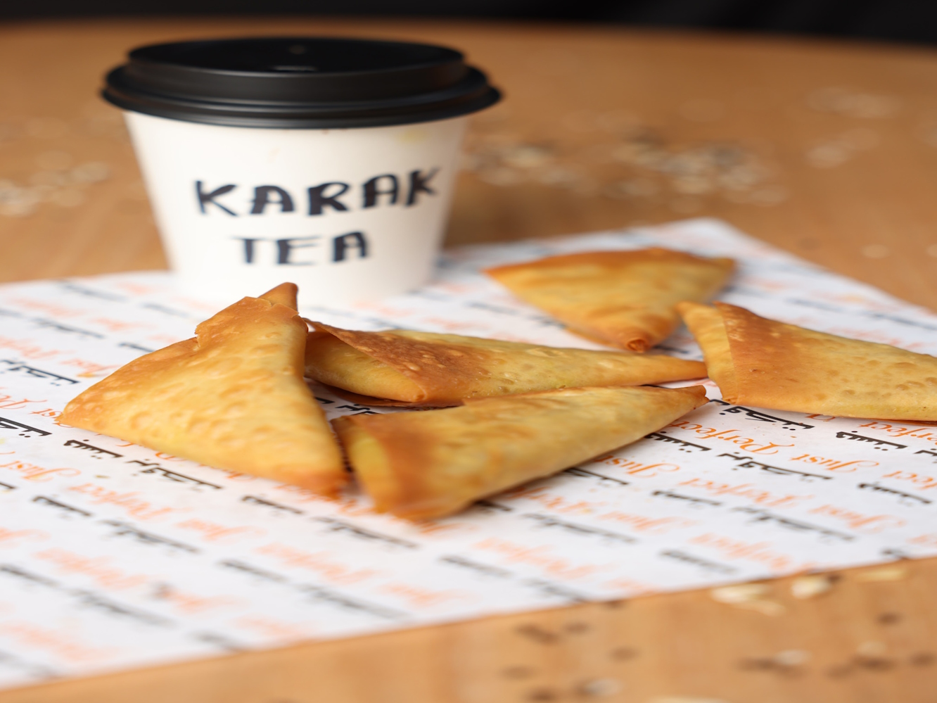 CHEESE SAMBOOSA+KARAK