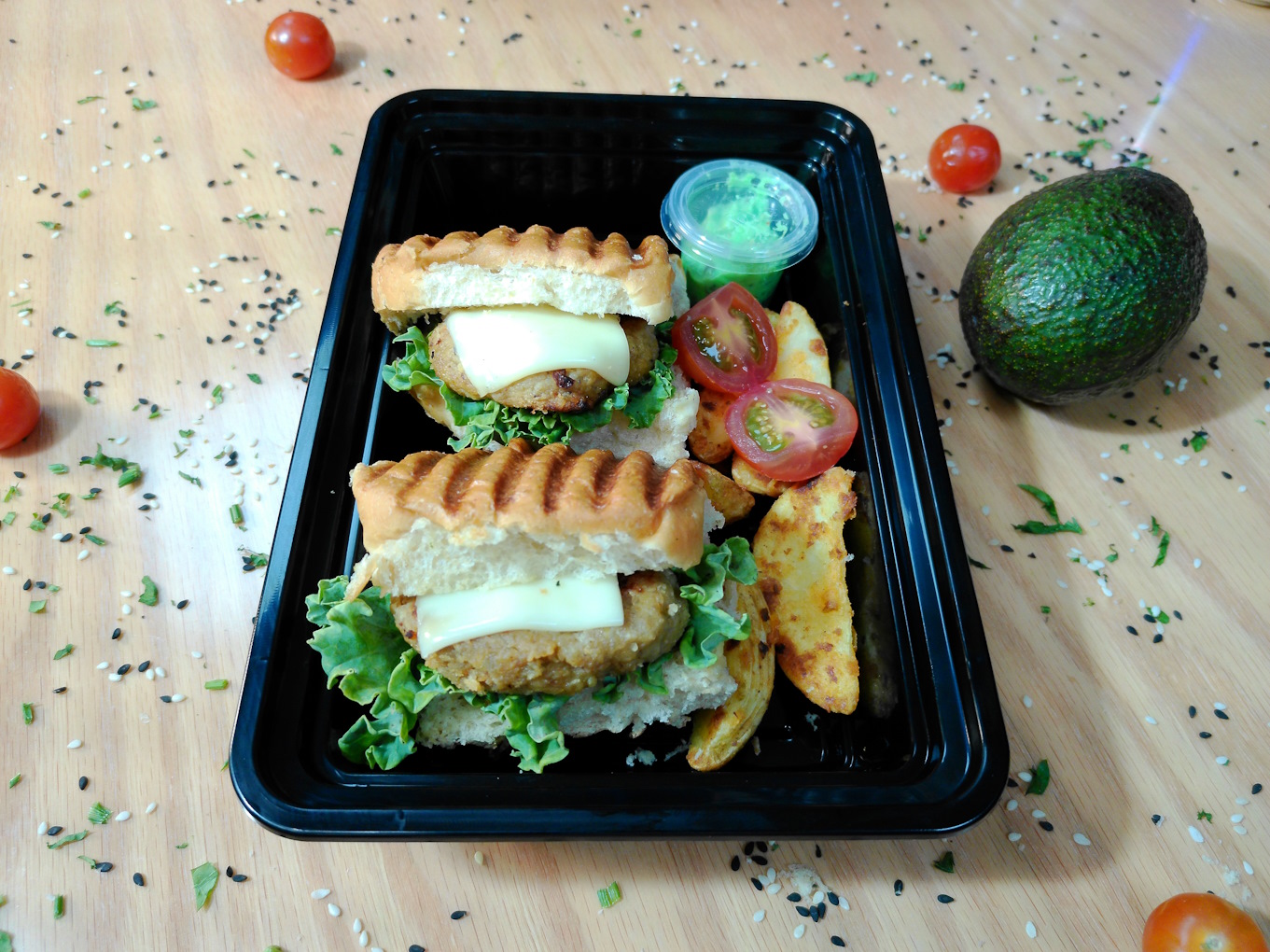 HEALTHY BREAKFAST CHICKEN BURGER (MAX 20 MIN)