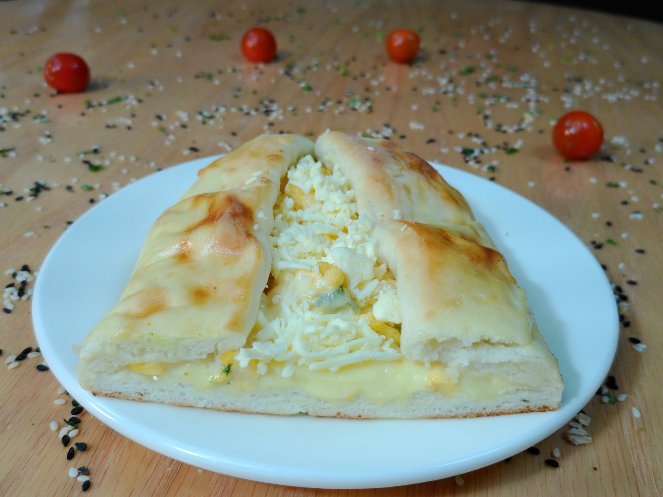EGG CHEESE PASTRY (MAX 20 MINS)