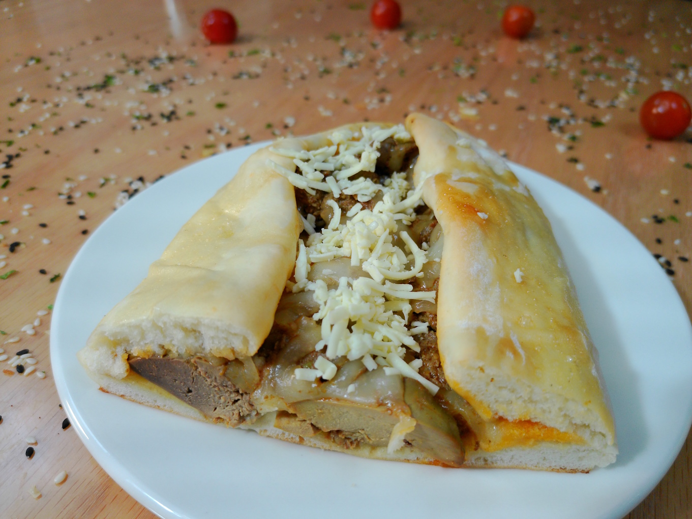 LIVER CHEESE PASTRY  (MAX 20 MINS)