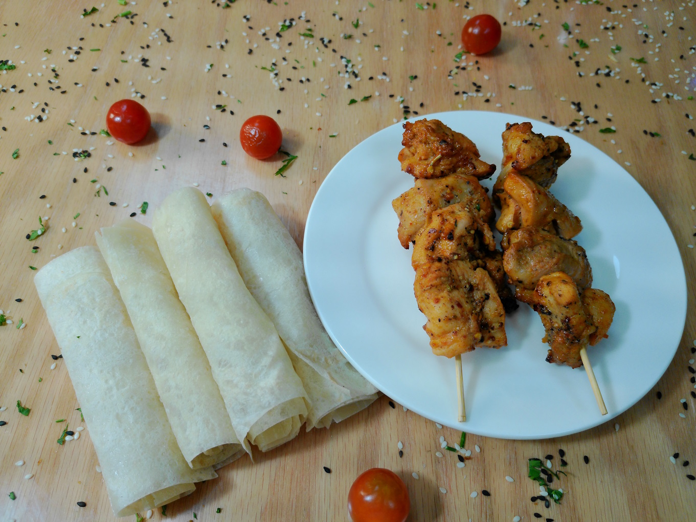 TANDORI KABAB STICKS (MAX 30 MINS)
