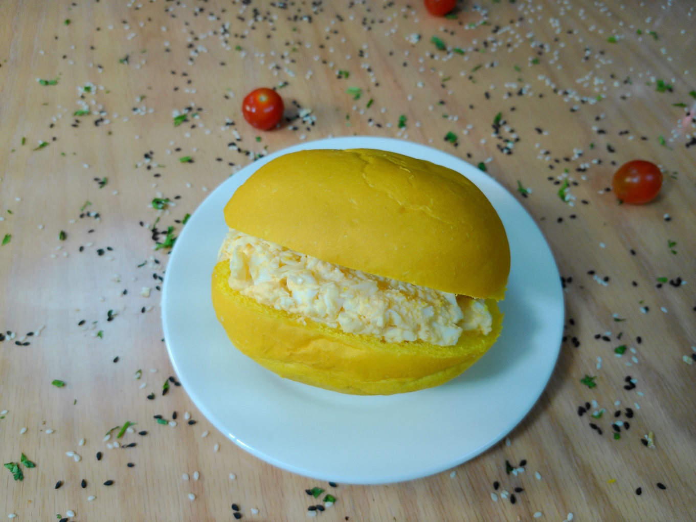 BOILED EGG POTATO BREAD