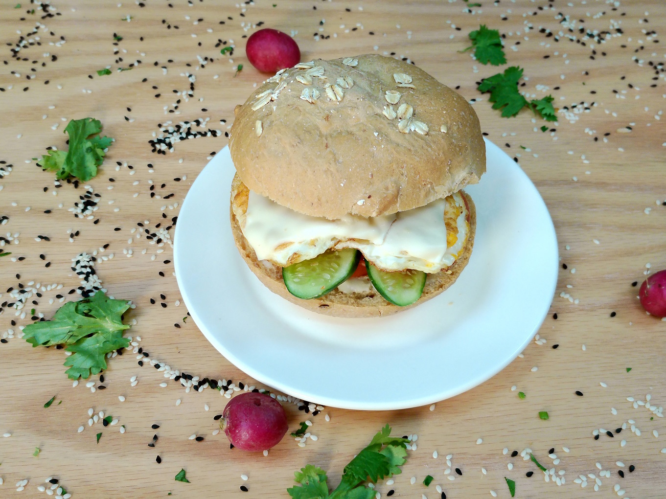 SUNNY SIDE UP BROWN BREAD