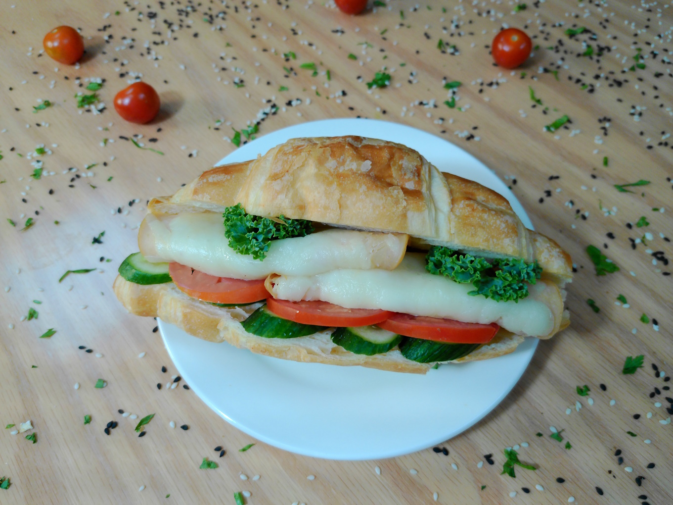 TURKEY CHEESE CROISSANT