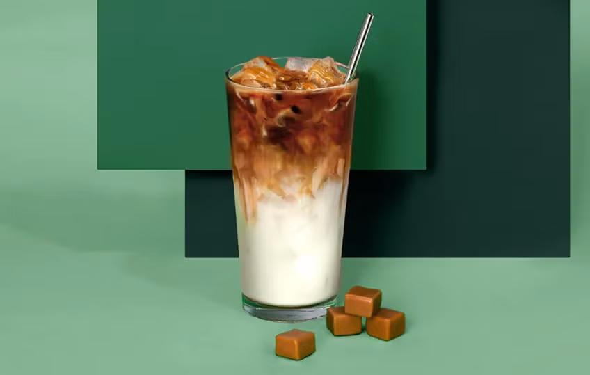 ICED CARAMEL MACCHIATO